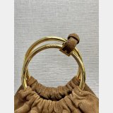 Replica Handbag Store New Prada 1:1 Mirror Mini Nappa Bucket Bag 1BC227