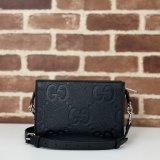 Quality Gucci Replica Handbag Store 795240 Replicas Jumbo GG UK Black Bag