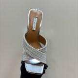 Replica Handbag Store AQUAZZURA 1:1 Mirror Rhinestone High-heeled Sandals