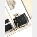 High Quality AP5147 Shiny Grained Gold-tone Bag