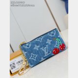 Louis Vuitton LV x TM Key Pouch Monogram Denim M14938 Replica Bag