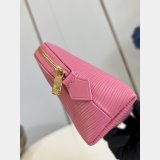 Louis Vuitton Cosmetic Pouch PM Epi Leather M15198 Travel Bag