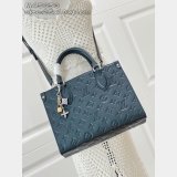 Louis Vuitton OnTheGo PM Monogram Empreinte Shimmery Ink M45653 Bag
