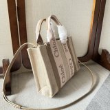 Replica Handbag Store Chloe Woody Tote Women Bag