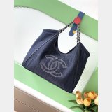 Top Quality AS2138 Vintega Denim Tote Shopping Bag