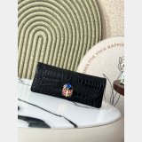 CC A2217 crocodile pattern evening bag