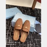 2025 Top Quality Prada Suede Slippers