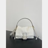 Top Quality Fendi Mama Medium Baguette Lambskin Shoulder Bag