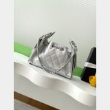 Quilted Replica AS5631 Hobo Suede Shoulder Bag