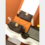 Louis Vuitton Luxury M44840 Multi Pochette PINK or Greem