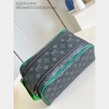 Louis Vuitton Dopp Kit Monogram Eclipse Canvas Travel Pouch M26433 Bag