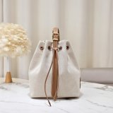 7 Star MiuMIU New Canvas Bucket 5BE089 Bag