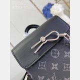 Nano Steamer Monogram Eclipse M82774 Knock Off Louis Vuitton Bag
