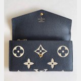 Dolabuy M80496 Louis Vuitton Replica Designer Sarah Wallet Bicolor Monogram Empreinte Leather Bags