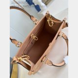 TOP lV Onthego PM Tote Bag Bicolour Monogram Empreinte Leather