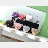 Quality Micro AP2784 Heart Clutch With Chain Bag