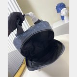 Louis Vuitton 7 Star Sprinter Backpack Monogram Shadow M45728 Blue Bags