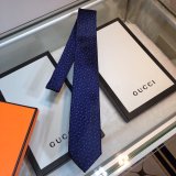 Hermes Replica Mens Silk Tie Geometric Pattern