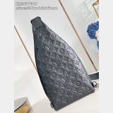Louis Vuitton Duo Slingbag Monogram Shadow Leather M26730 Men Bags