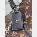 Louis Vuitton Luxury Copy M12243 Speedy Soft 30 Dark Monogram Bag