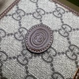 Gucci AAA+ Replica GG Supreme 671652 Replica Handbag Store Wallet with Interlocking G