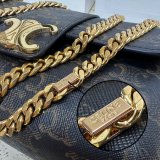 Celine Victoire Triomphe Canvas Tan 116593 Duplicate Bag