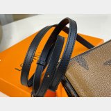 Louis Vuitton Replica Double Zip Pochette Monogram M69203 Brown