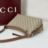 Gucci Luxury 847449 GG Emblem Medium Shoulder Bag
