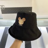 Replica Handbag Store CC new double-sided wearable Mickey fisherman hat