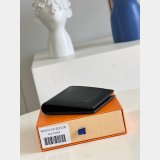 Louis Vuitton Men Replica M64002 Slender Wallet Monogram Eclipse Canvas