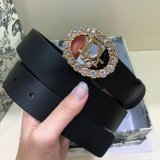 Replica Handbag Store Christian Dior AAA Belts 30mm Black Replica