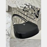 Prada Cleo brushed leather shoulder bag