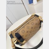 Louis Vuitton Side Trunk MM M27101 Monogram Canvas Women Bag