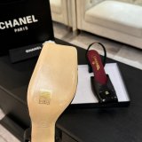 CC 1:1 25K HIGH-HEELED SQUARE-TOE SLINGBACK