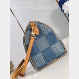 LVS Replica Prefall 2024 Louis Vuitton Damier Denim 3D N40700 Bag