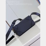 Nano Steamer Monogram Eclipse M82774 Knock Off Louis Vuitton Bag