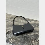 Celine Tina Shoulder Shiny Black Calfskin 123053 Bag