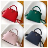 TOP LV CAPUCINES BB Taurillon Leather Handbag