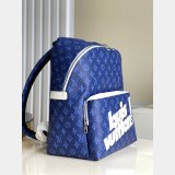 Luxury Louis Vuitton Cheap M45879 Discovery Backpack Monogram Other Blue