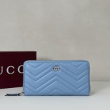 Replica Gucci GG Marmont Zip Around Wallet #837758 Bag