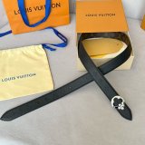 Replica Handbag Store LOUIS VUITTON Women Flowergram Belt 30MM