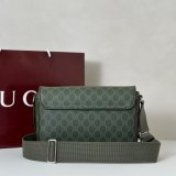 Gucci GG Green Medium Crossbody Replica Handbag Store 792124 Men Bag