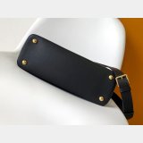 TOP LV Capucines MM Souple Grained Calfskin Handbag