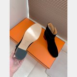 TOP Hermes Saint Germain ankle Suede boot