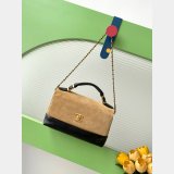 Replica AS5637 Métiers Dart Large Flap Top Handle Bag