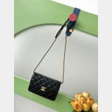 High Quality AS5618 Black Mini Flap 2024/25 Bag