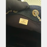 7 Star Best Replica Bags AS5293 Hobo Denim Black