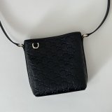 Gucci GG Emblem Nano Bucket Shoulder 847090 Bag
