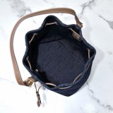 7 Star MiuMIU New Canvas Bucket 5BE089 Bag