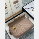 Gucci Replica Handbag Store GG Marmont Mini chain shoulder 476433 bag